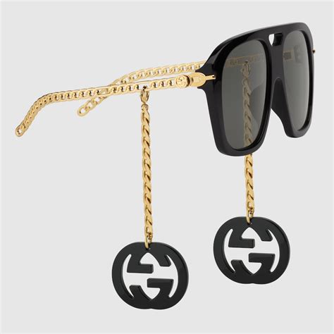 gucci sunglasses with charms.